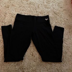 Medium PINK black leggings